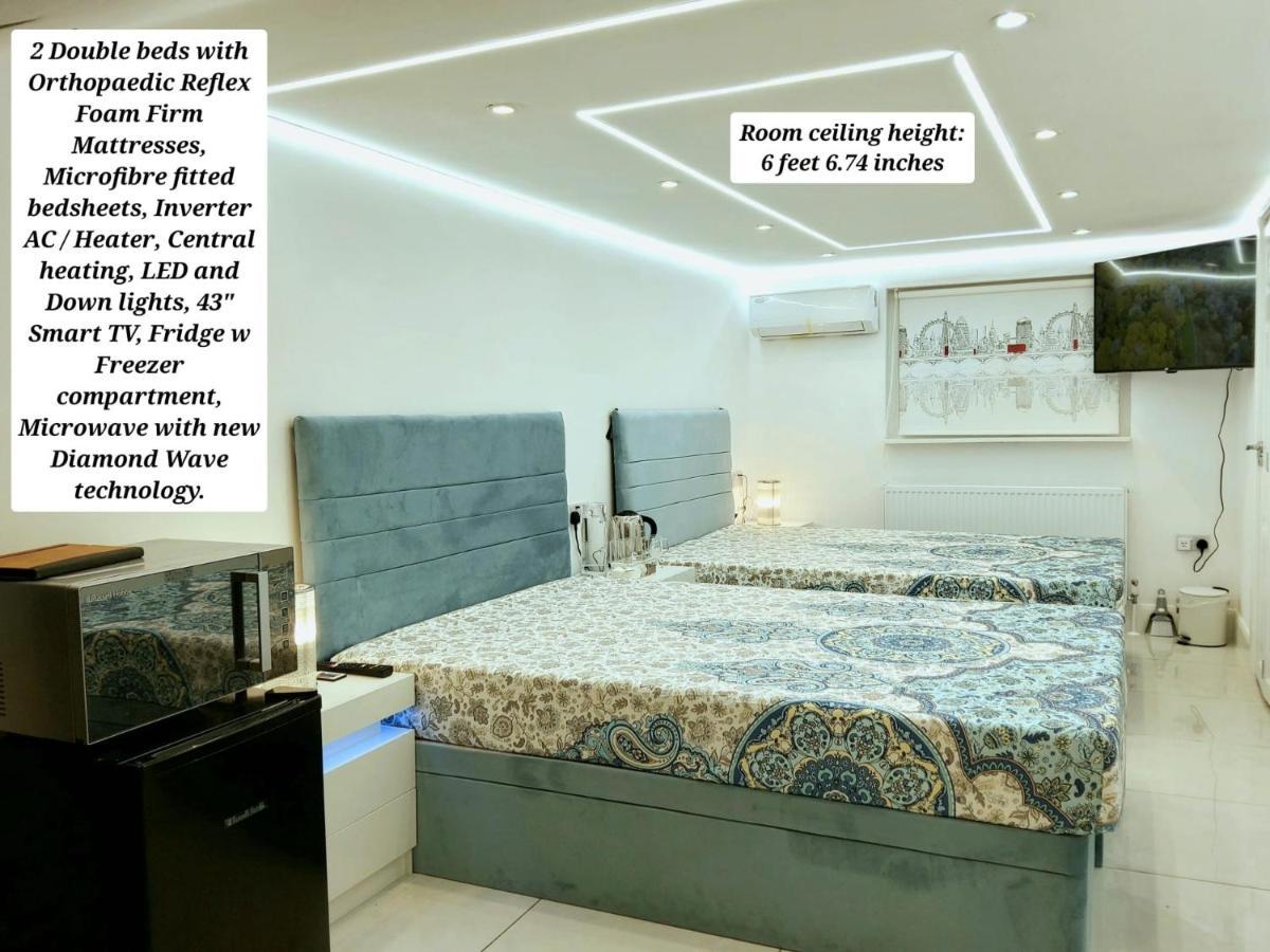Air Conditioned Modern Double Bed Room With Private Attached Bathroom - Free Parking - Near London Heathrow Airport & Southall Broadway מראה חיצוני תמונה