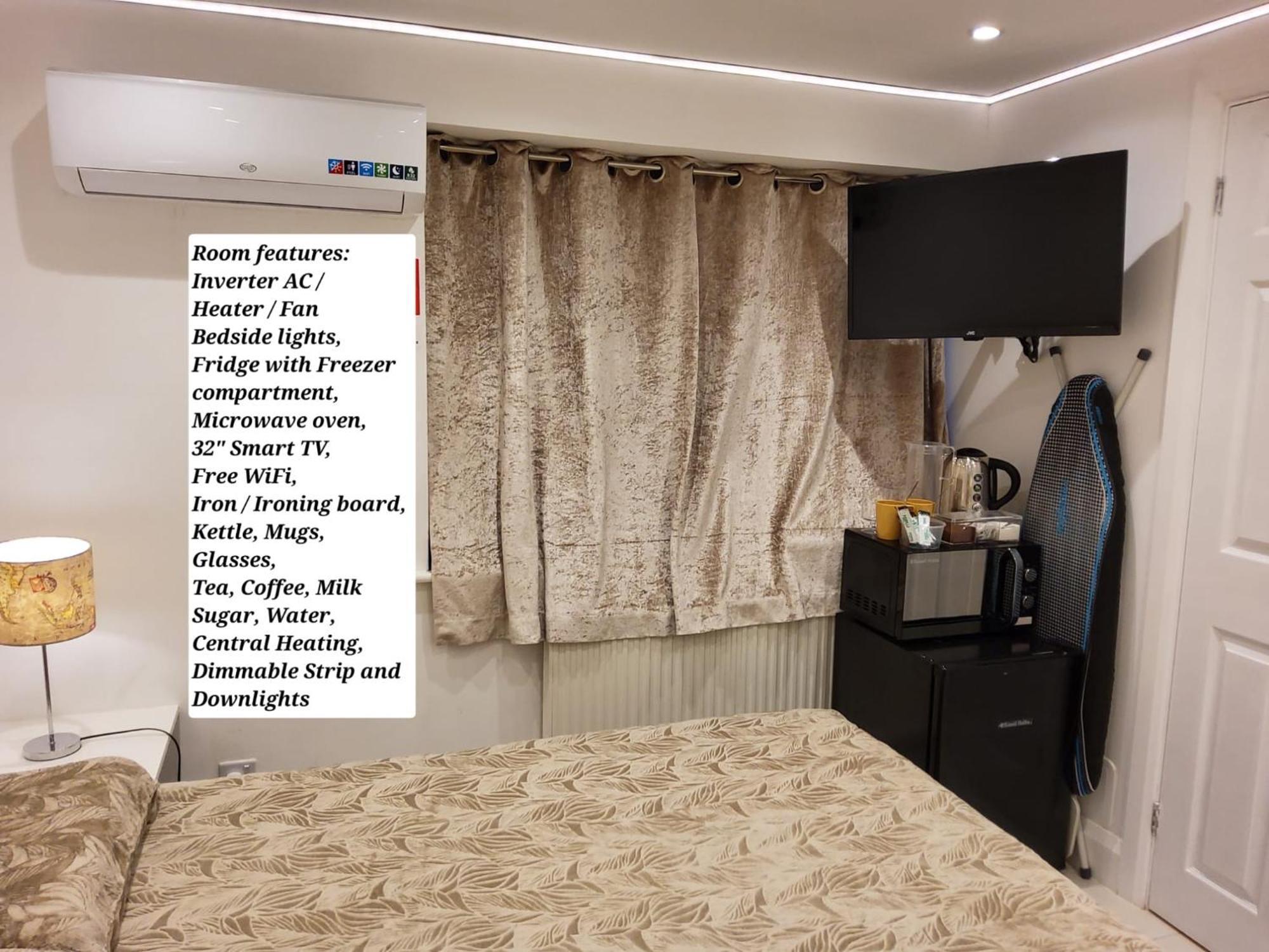 Air Conditioned Modern Double Bed Room With Private Attached Bathroom - Free Parking - Near London Heathrow Airport & Southall Broadway מראה חיצוני תמונה